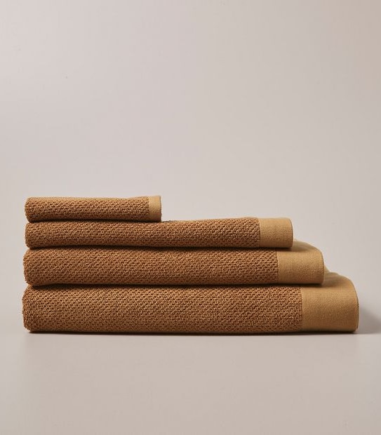 Flynn Cotton and Viscose derived from Bamboo Bath Sheet - Tumeric
