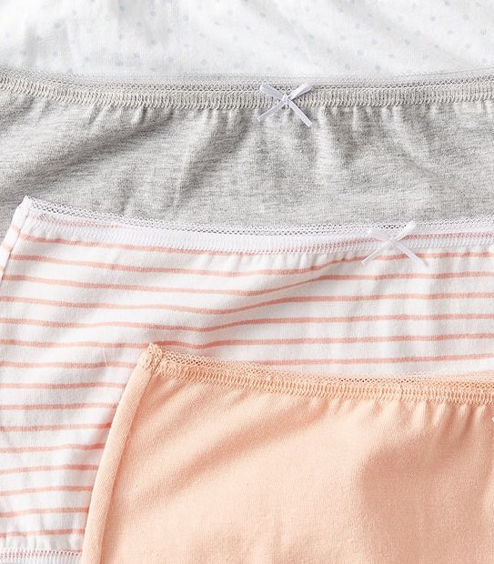 5 Pack Cotton/Elastane Full Briefs