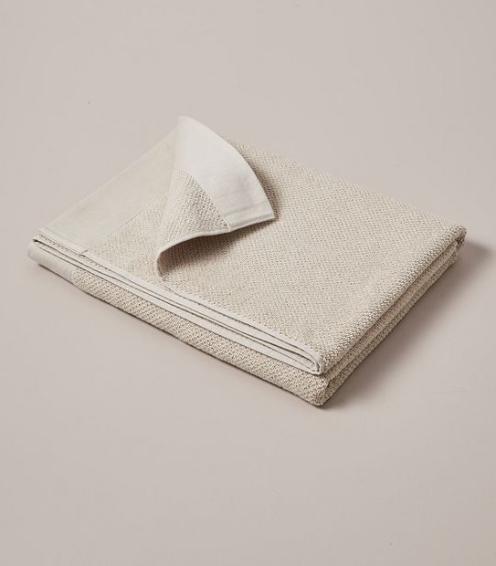 Flynn Cotton and Viscose derived from Bamboo Bath Sheet - Parchment