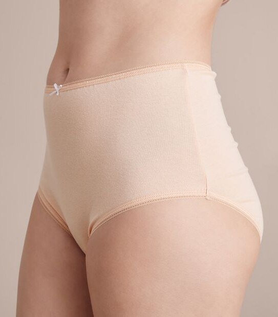 5 Pack Cotton/Elastane Full Briefs