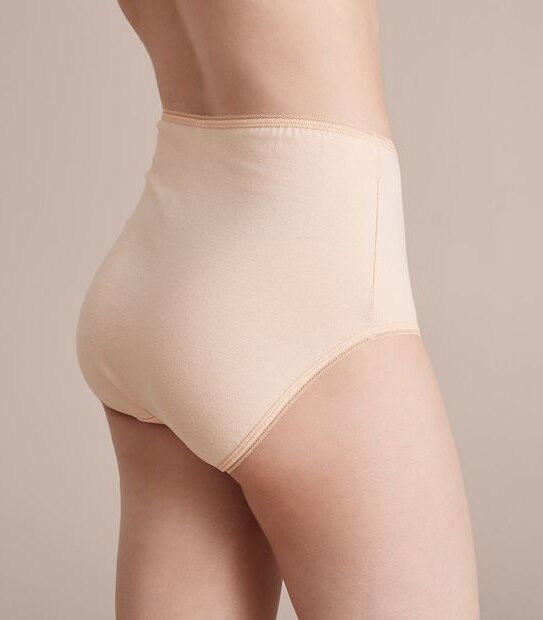 5 Pack Cotton/Elastane Full Briefs
