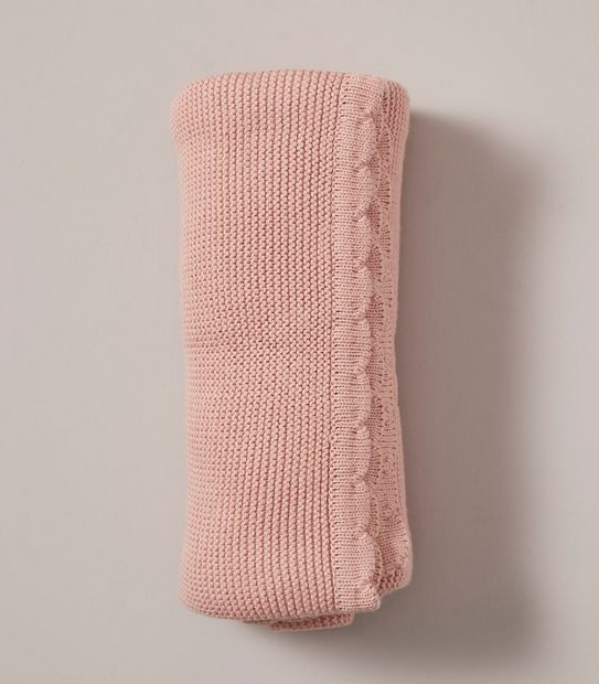 bub. Organic Cotton Knit Blanket