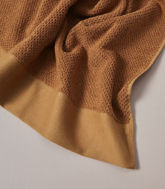 Flynn Cotton and Viscose derived from Bamboo Bath Sheet - Tumeric