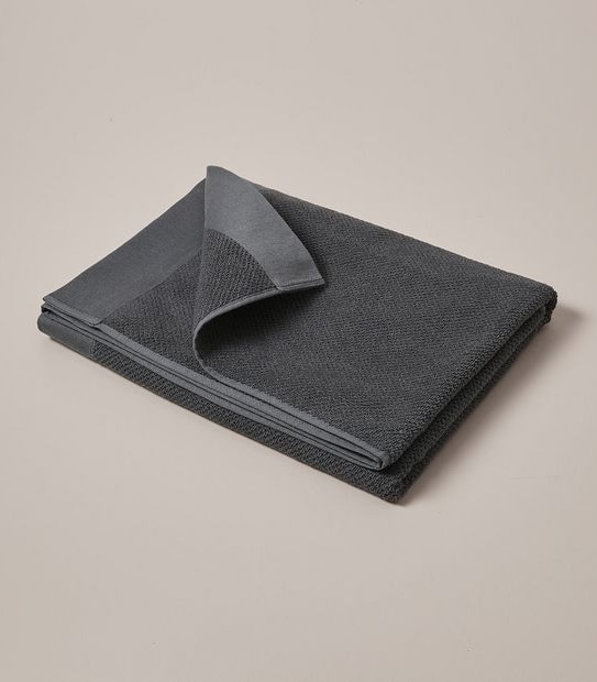Flynn Cotton and Viscose derived from Bamboo Bath Sheet - Charcoal