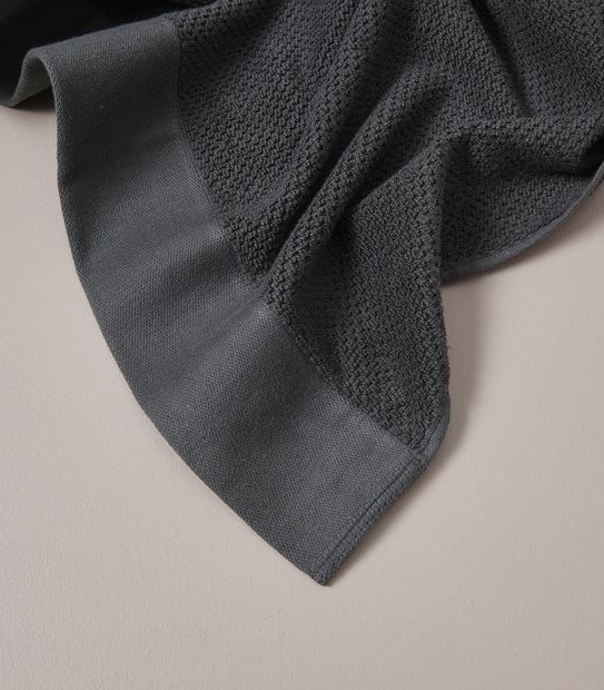 Flynn Cotton and Viscose derived from Bamboo Bath Sheet - Charcoal