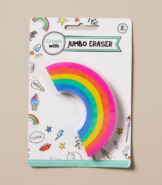 Jumbo Rainbow Eraser