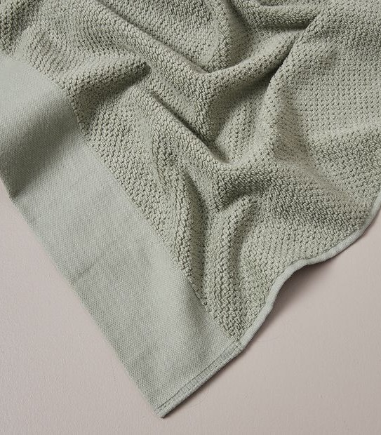 Flynn Cotton and Viscose derived from Bamboo Bath Sheet - Eucalyptus