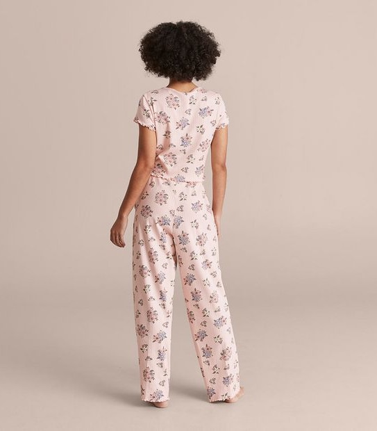 Lily Loves Pointelle T-Shirt and Pants Pyjama Set
