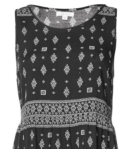 Lily Loves Smock Dress - Geo Print