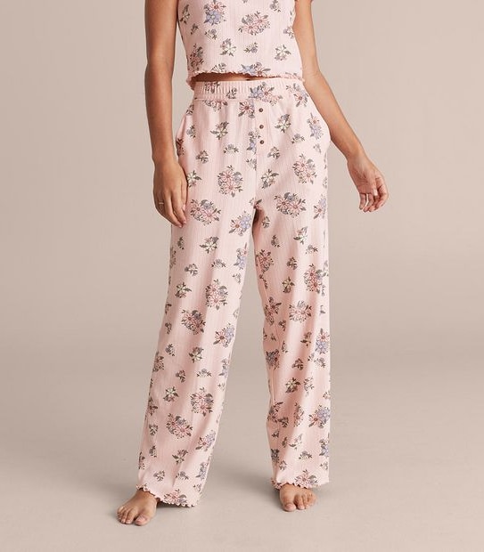 Lily Loves Pointelle T-Shirt and Pants Pyjama Set