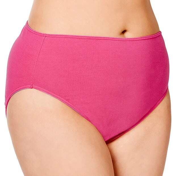 Fuller Figure SpaFX High Cut Briefs - Pink Cabaret Fuller Figure SpaFX High Cut Briefs - Pink Cabaret