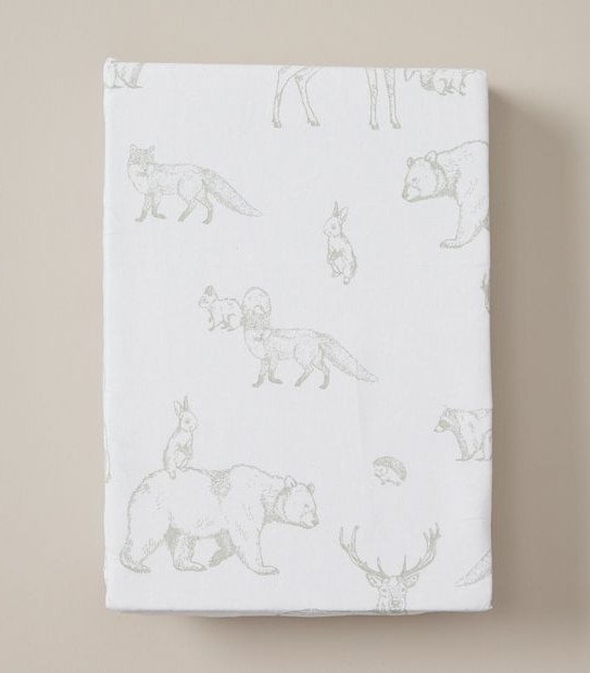 bub. Organic Cotton Fitted Cot Sheet