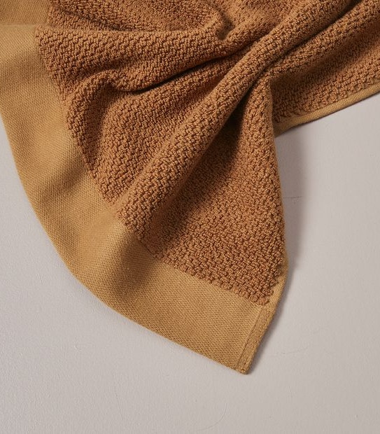 Flynn Cotton and Viscose derived from Bamboo Hand Towel - Turmeric