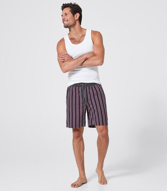 Maxx Poplin Sleep Shorts