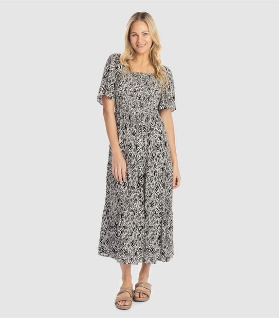 Piping Hot Midi Dress 1 of 6