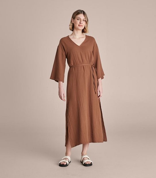 Resort V-Neck Maxi Dress
