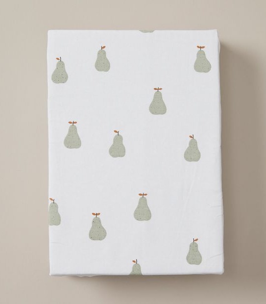 bub. Organic Cotton Fitted Cot Sheet