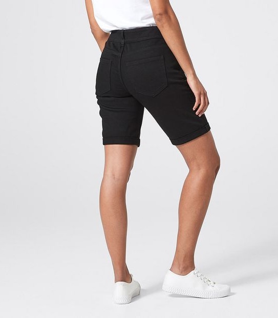 Denim Shape Your Body Bermuda Shorts 3 of 6