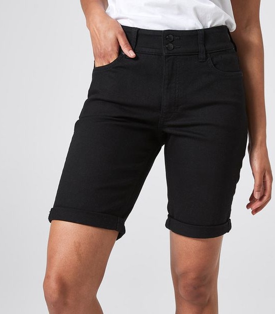 Denim Shape Your Body Bermuda Shorts 4 of 6