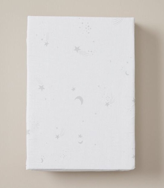 bub. Organic Cotton Fitted Cot Sheet