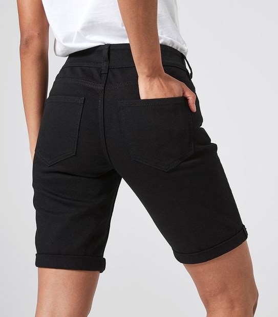Denim Shape Your Body Bermuda Shorts 6 of 6