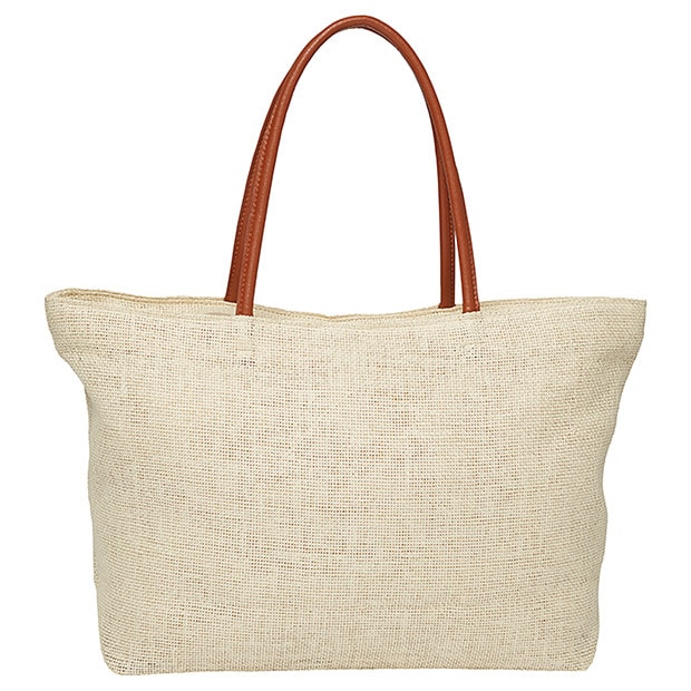 #2 β Add some colour I used this beach bag this past weekend at my uncle's lake house. It fit two large towels, sunglasses, a water spray bottle, plus much more inside with plenty of space.
