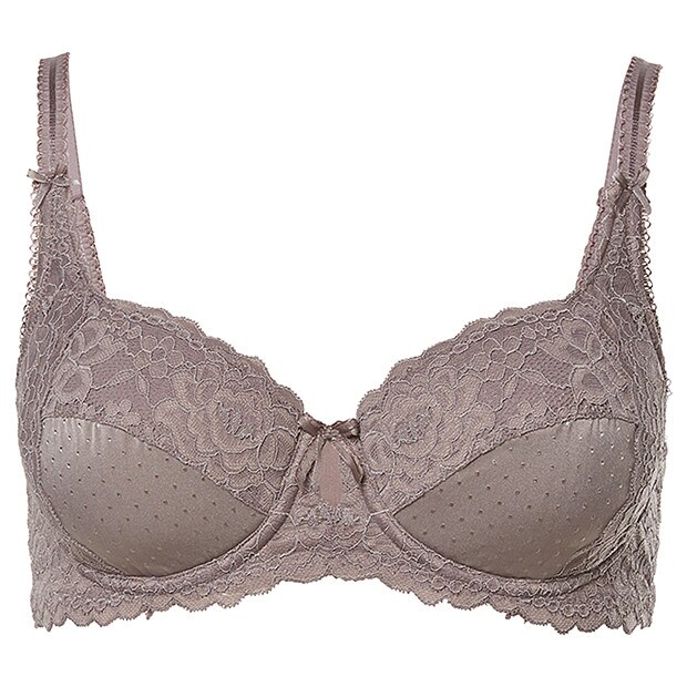 Rosa Lace Padded Bra - Cocoa Rosa Lace Padded Bra - Cocoa