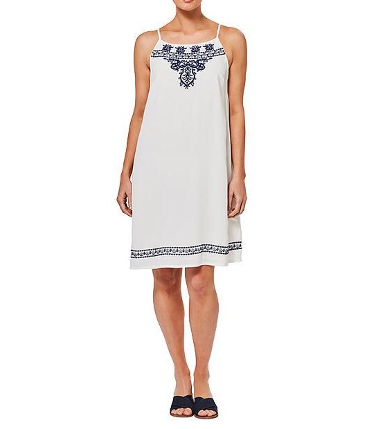 Embroidered Cami Dress Target Australia