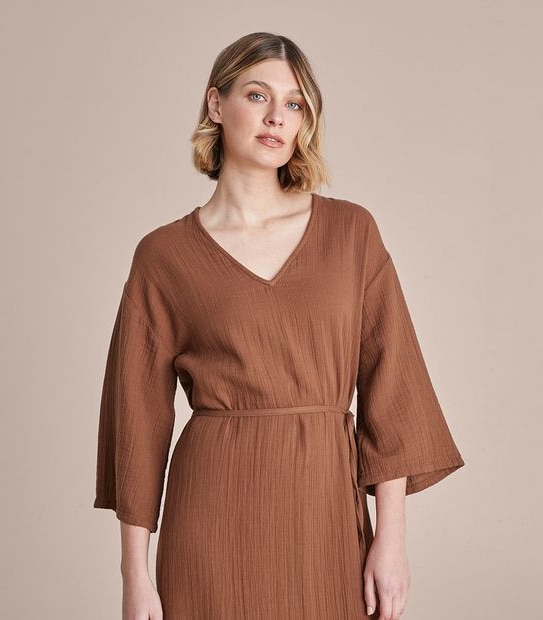 Resort V-Neck Maxi Dress
