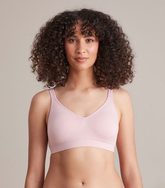 Ambra Wirefree Padded Shaper Bra; Style: AMUWSBASB - Pink