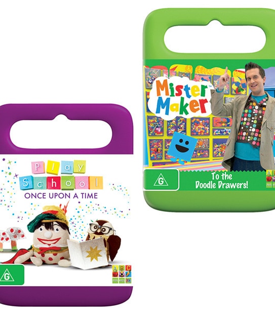 Mister Maker To the Doodle Drawers + Play School: Once Upon A Time DVD Bundle