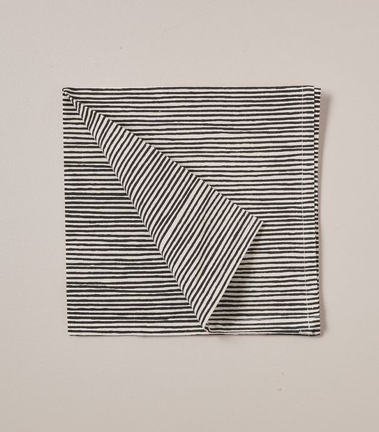 4 Pack Reina Striped Napkins