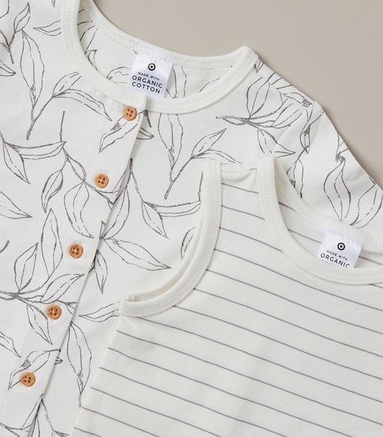 5 Piece Baby Organic Cotton Gift Set