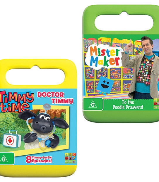 Mister Maker To the Doodle Drawers + Timmy Time: Doctor Timmy DVD Bundle