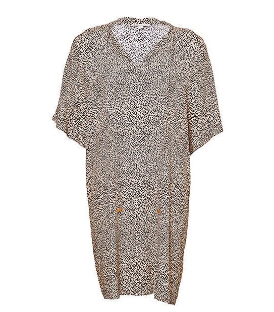 Kimono Sleeve Dress - Animal Print