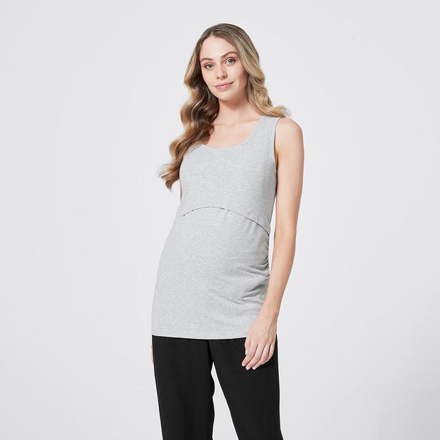 long nursing tank