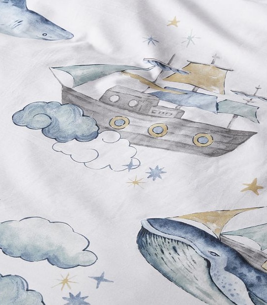 Abbott Sea Quilt Cover Set
