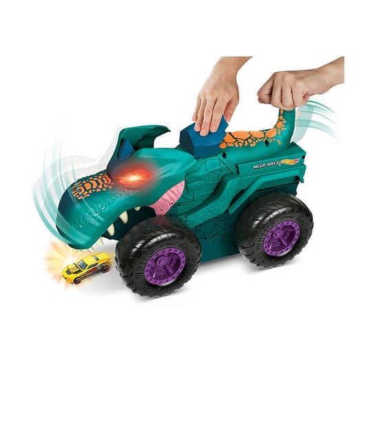 Hot Wheels Monster Trucks Car Chompin' Mega-Wrex Vehicle