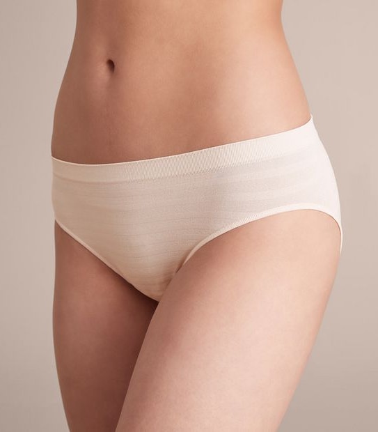 2 Pack Matte and Shine Seamfree Bikini Briefs