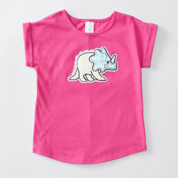 Short Sleeve Dino Badge T-Shirt Short Sleeve Dino Badge T-Shirt