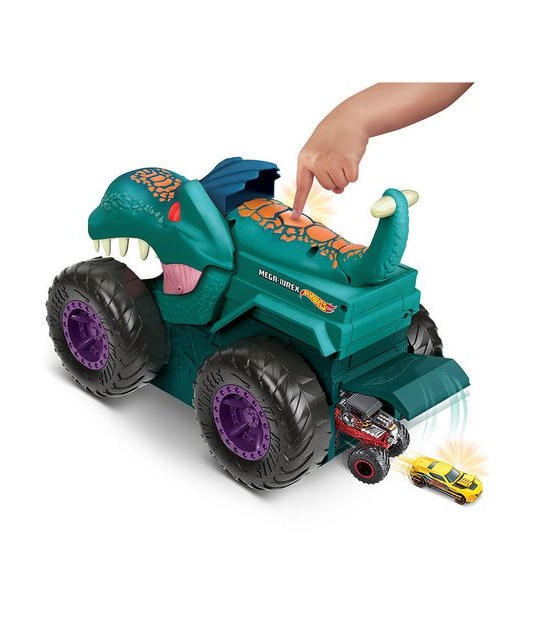 Hot Wheels Monster Trucks Car Chompin' Mega-Wrex Vehicle