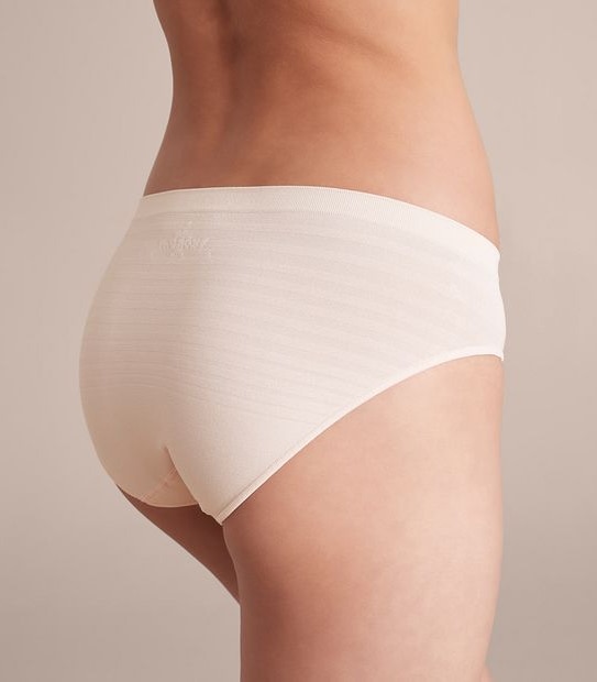 2 Pack Matte and Shine Seamfree Bikini Briefs