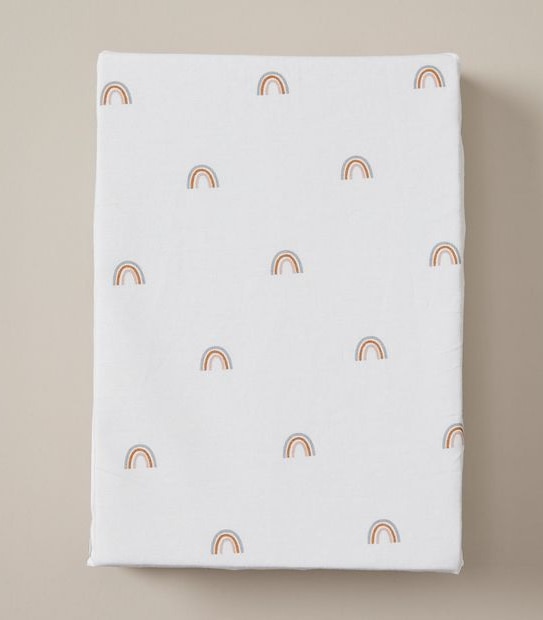 bub. Organic Cotton Fitted Cot Sheet