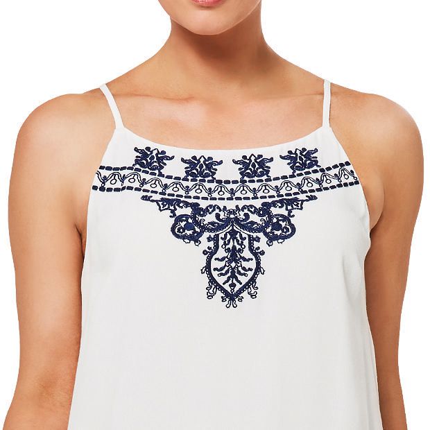 Embroidered Cami Dress Target Australia