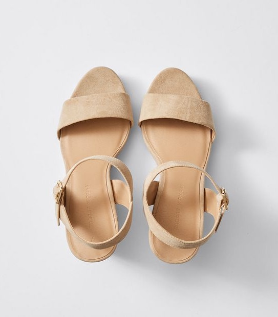 Whitsunday Open Toe Espedrille Wedges