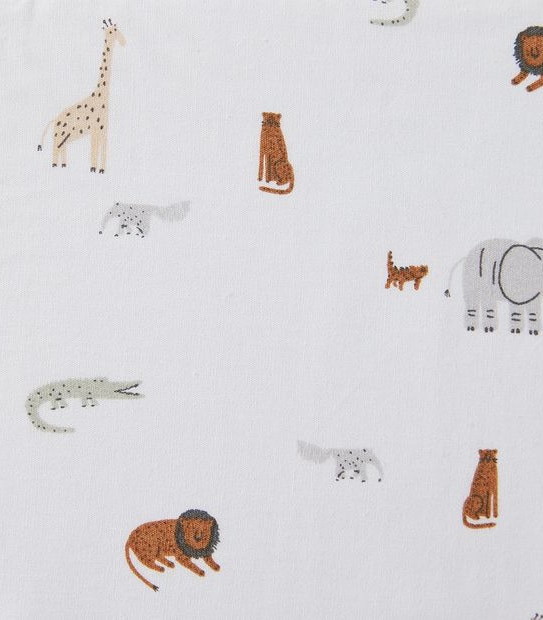 bub. Organic Cotton Fitted Bassinet Sheet