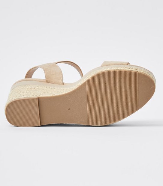 Whitsunday Open Toe Espedrille Wedges