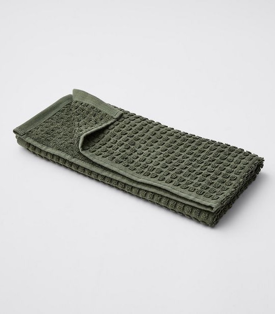 Waffle Cotton Bamboo Hand Towel