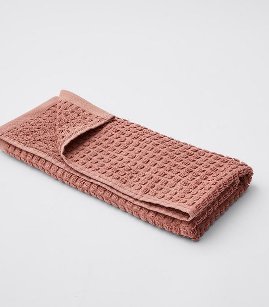 Waffle Cotton Bamboo Hand Towel