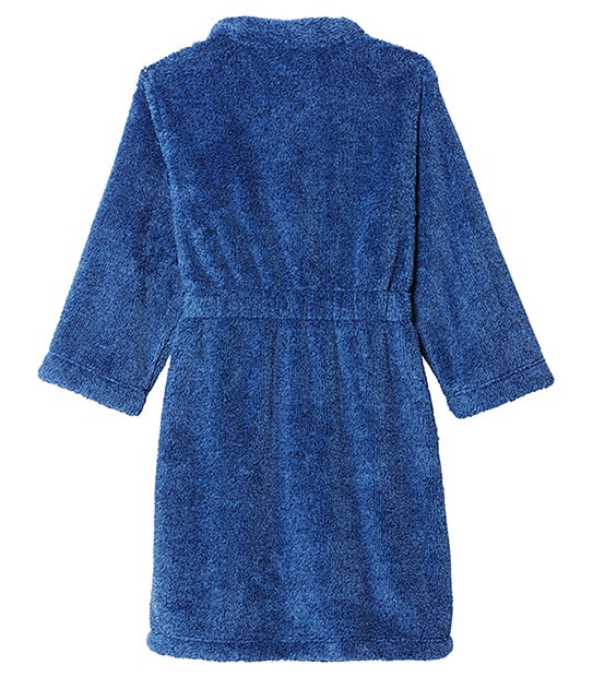 Boys' Dressing Gown - Blue Marle